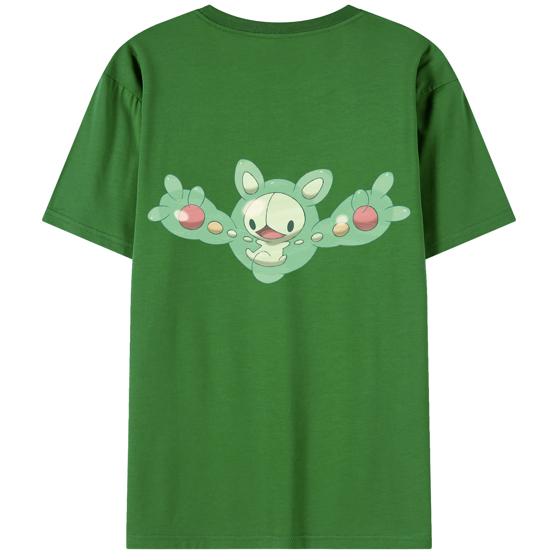 （画像用） ポケットモンスター Pokémon レディース半袖Tシャツ(バックプリント)